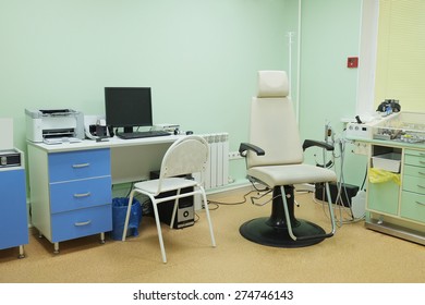 Interior Of A ENT Consulting Room