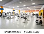 Interior of a fitness hall