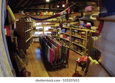 Interior Of A Furniture And Home Decor Store.