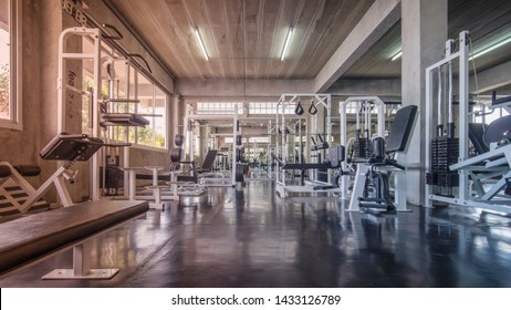 interior of gym for workout