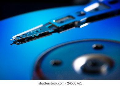 The interior of a Hard Drive