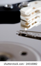 Interior of a Hard Drive