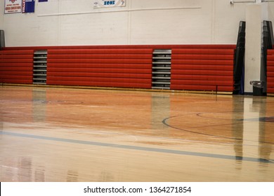 Interior Of High School Gym