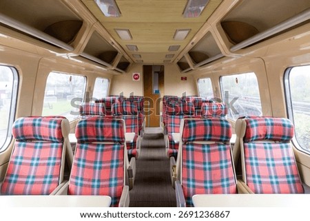Interior of the Intercity APT 