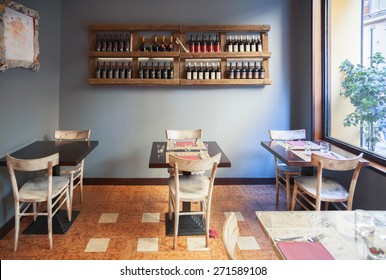 Interior Of Italian Cafe, Bologna