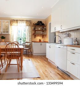 Interior Of A Kitchen, Vintage Design