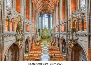Interior of Liverpool Cathedral
