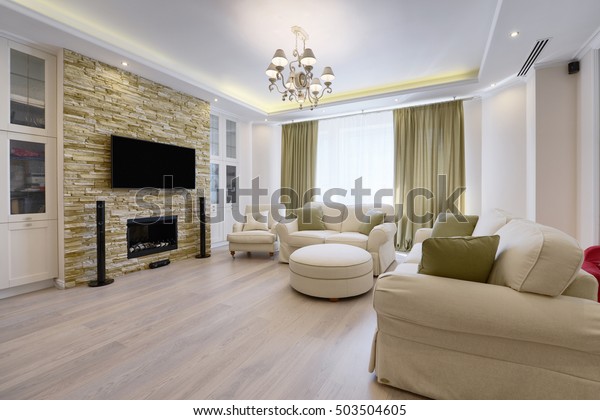 Interior Living Room Stock Photo (Edit Now) 503504605