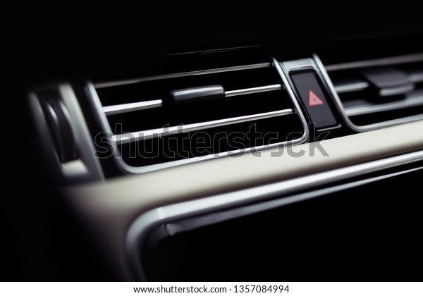 Interior of a modern\
car, Car Air\
Conditioner