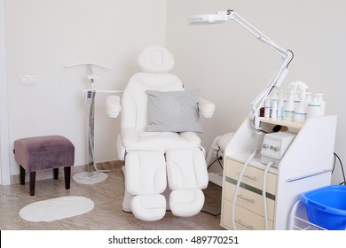 Interior Of A Modern Cosmetology Office