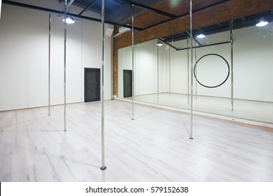 Interior Modern Dancing Studio Pole Dance Stock Photo Edit Now