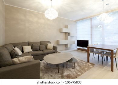 Interior Of Modern Living Room