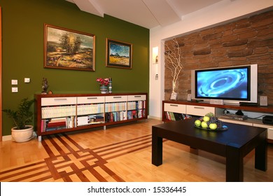 interior of a modern living room