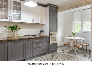 606 Neoclassical kitchen Images, Stock Photos & Vectors | Shutterstock