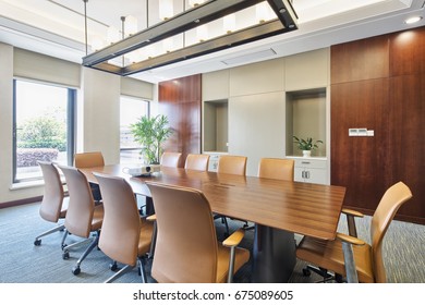 Interior Of Modern Meeting Room