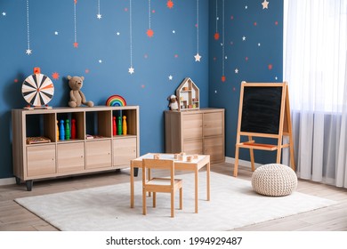 Interior Of Modern Playroom In Kindergarten