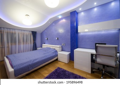 Imagenes Fotos De Stock Y Vectores Sobre Purple Bedroom