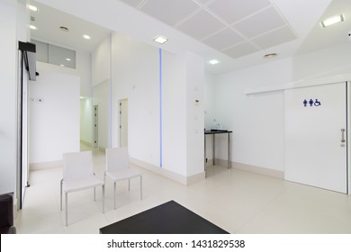 Interior Modern Reception Of Dental Clinic