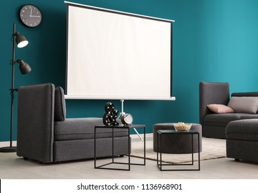 Home Cinema Projector Stock Photos Images Photography