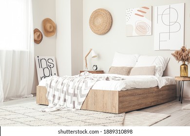 Interior Of Modern Stylish Bedroom