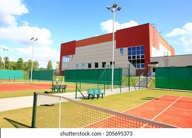 Interior Of Modern Tennis European Sport Club