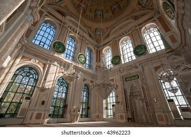 Interior of a mosque