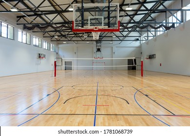Interior of a multipurpose sport hall