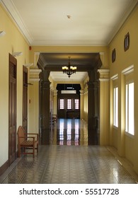 Interior at museum
