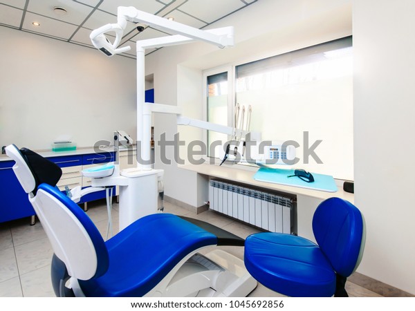 Interior New Modern Dental Clinic Office Stockfoto Jetzt