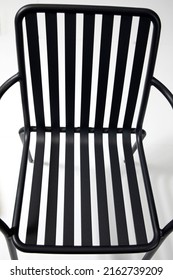 Interior Objects Furniture Armchair Black Strap Chair Detail