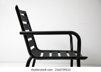 Interior Objects Furniture Armchair Black Strap Chair