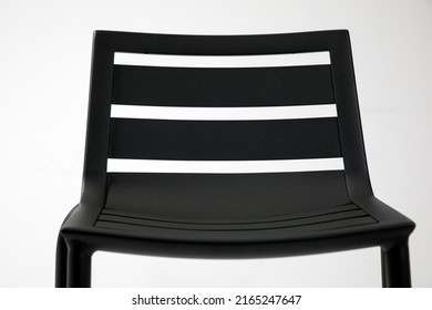 Interior Objects Furniture Black Strap High Chair Front