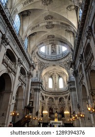 interior of an old cathedral