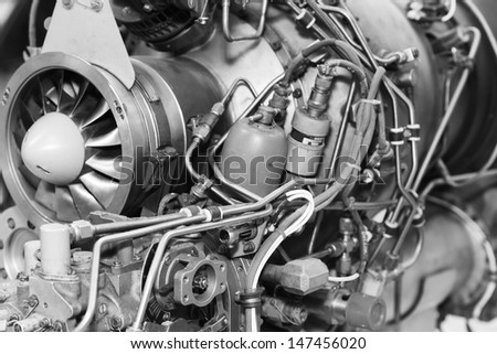 Similar – Truck Engine Motor Components In Car Service Inspection