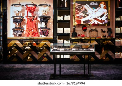 Interior Photography Of An Agent Provocateur Lingerie Boutique Inside A David Jones Department Store Sydney Australia