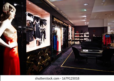 Interior Photography Of An Agent Provocateur Lingerie Boutique Inside A David Jones Department Store Sydney Australia