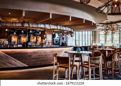 Interior Photography Of A Cocktail Bar And Lounge Of A Suburban RSL Club In Sydney Australia