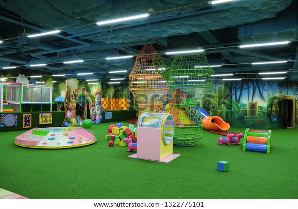 Interior Playground Indoors Stock Photo Edit Now 1322775101