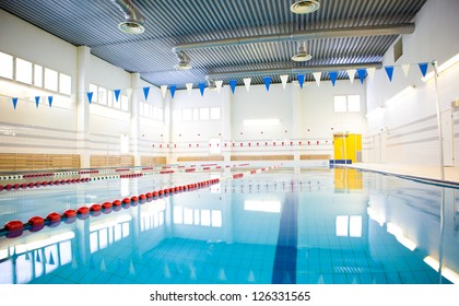 Interior Of Public Swimming Pool