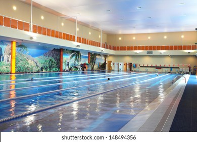 Interior Of Public Swimming Pool