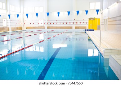 Interior Of Public Swimming Pool