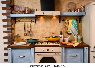 Interior Retro Kitchen