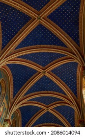 Interior Of The Saint Germain Des Prés Church In Paris, France