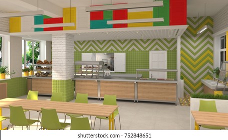 School Canteen Images, Stock Photos & Vectors | Shutterstock