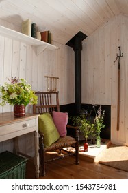 Interior Of A Shepherds Hut