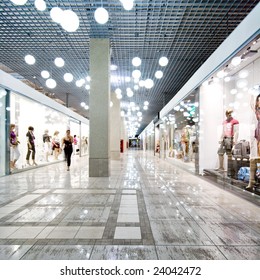 Interior Of A Shopping Mall