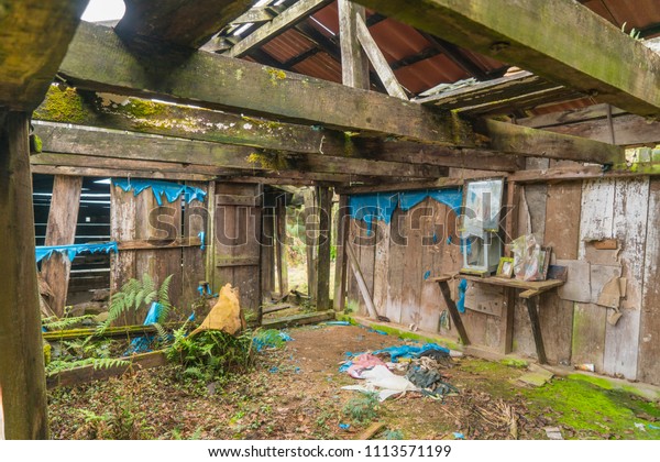 Interior Small Cabin Small Religious Altar Stock Photo Edit Now