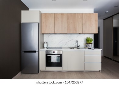 Interior Of A Small Kitchen