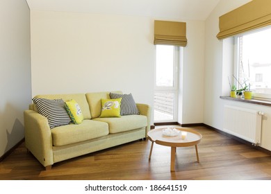 Interior - Sofa In A Bright Room