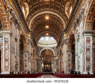 Interior Of St. Peters Basilica